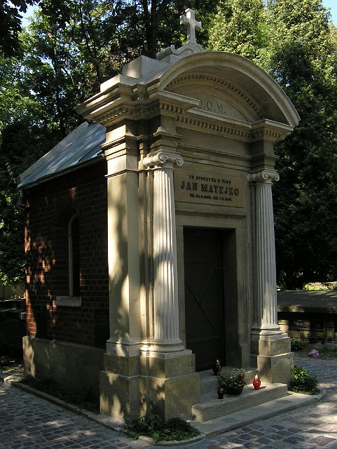 090 Cmentarz Rakowicki - grobowiec Jana Matejki.jpg