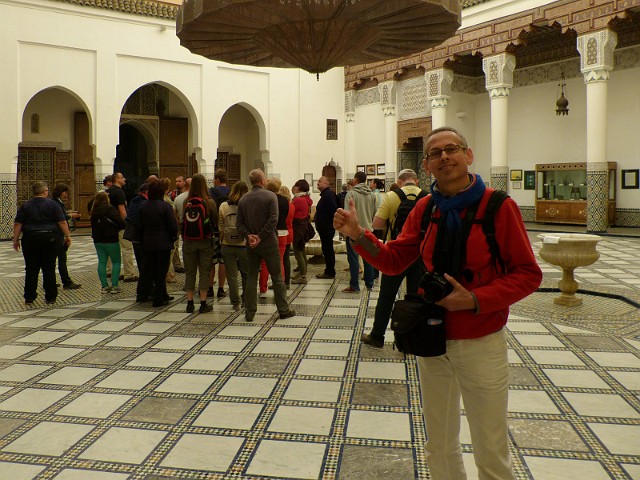 247.jpg - 247 W pałacu Dar Si Said. Obecnie jest to Muzeum Sztuki Marokańskiej