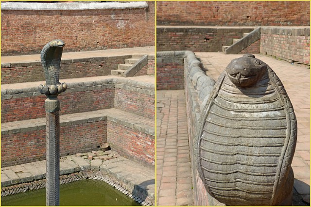 049.jpg - 049 Basen do rytualnych kąpieli królów Bhaktapur.