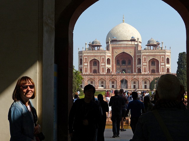 277.jpg - 277 Grobowiec Humayuna - pierwowzór słynnego Taj Mahal.