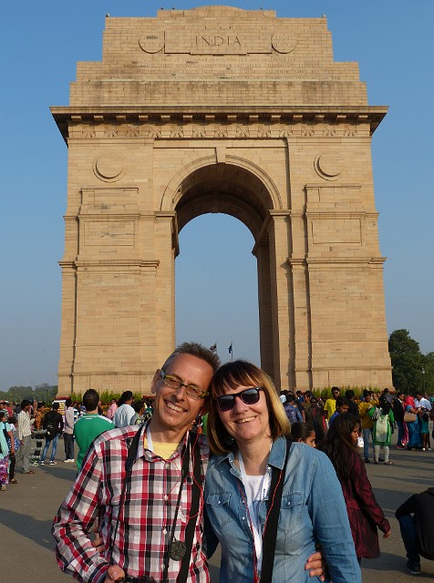 282.jpg - 282 India Gate - słynna brama Indii.