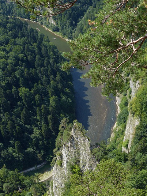 76 Widok.jpg - 76 Widok na Dunajec z Sokolicy