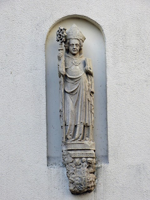 041.jpg - 041 Posąg św. Ottona, patrona Księstwa Pomorskiego i kościoła zamkowego