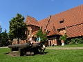091 Dziedziniec zamku średniego w Malborku