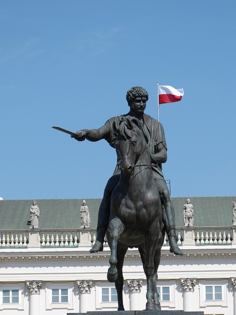 278 .JPG - 278 Pomnik księcia Józefa Poniatowskiego